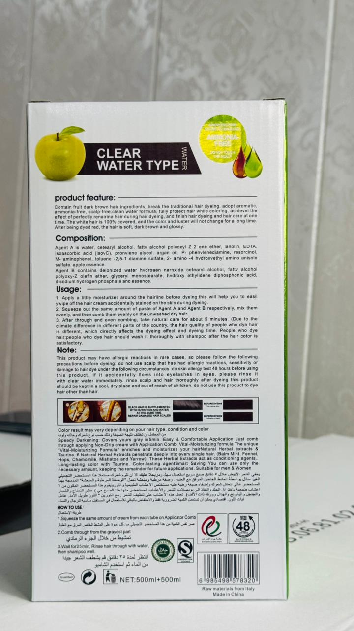 Original Apple Hair Color 96 | Ammonia-Free (2x 500ml)