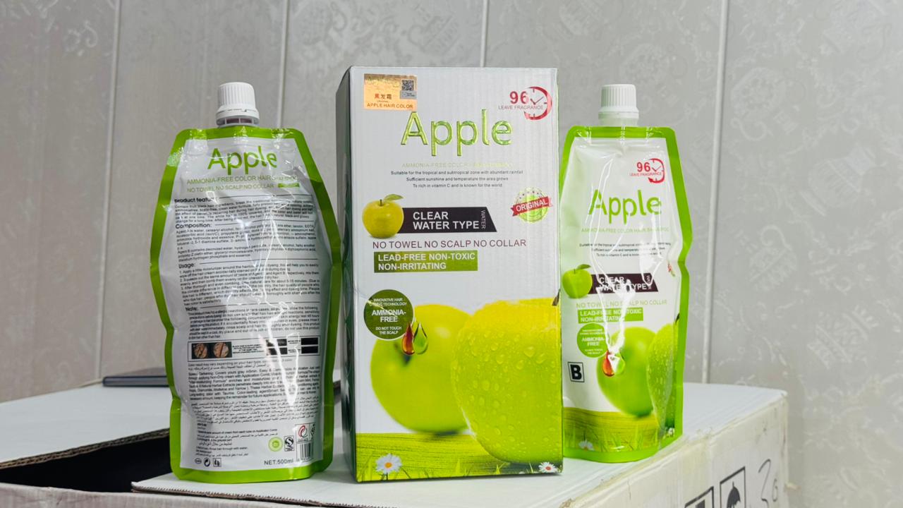 Original Apple Hair Color 96 | Ammonia-Free (2x 500ml)